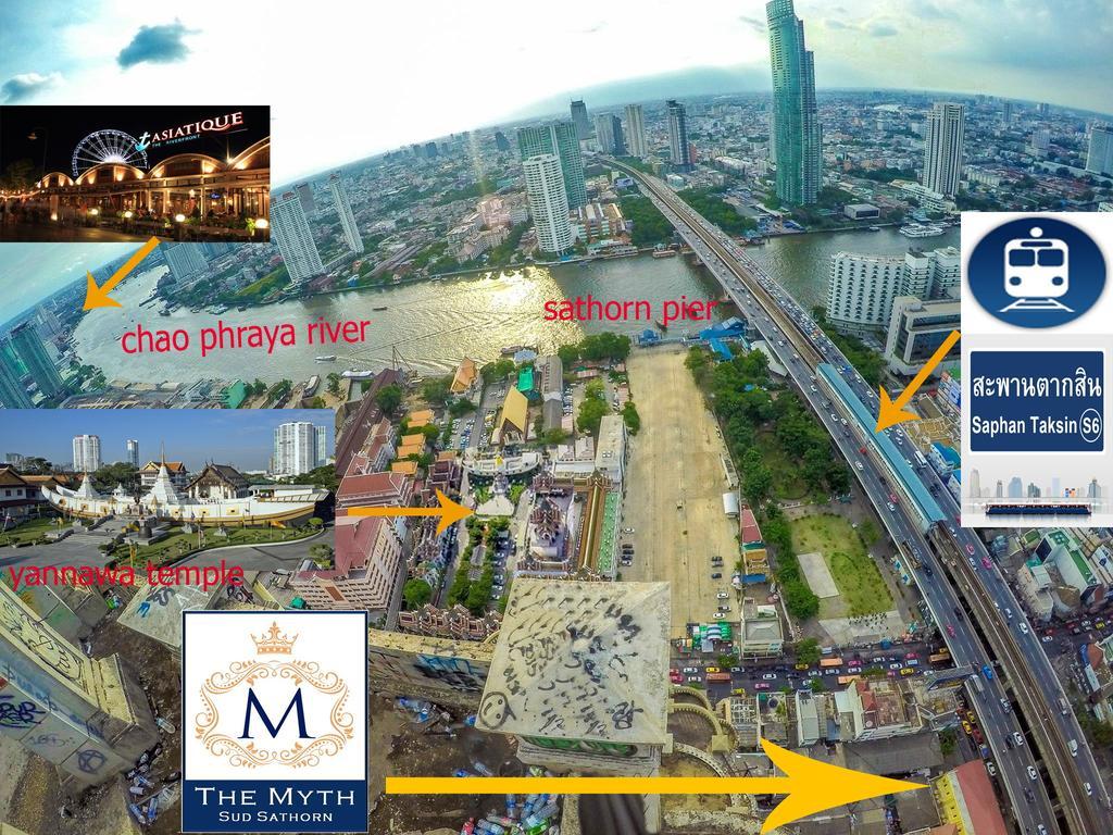 Bed and Breakfast The Myth - Sud Sathorn Bangkok Zewnętrze zdjęcie