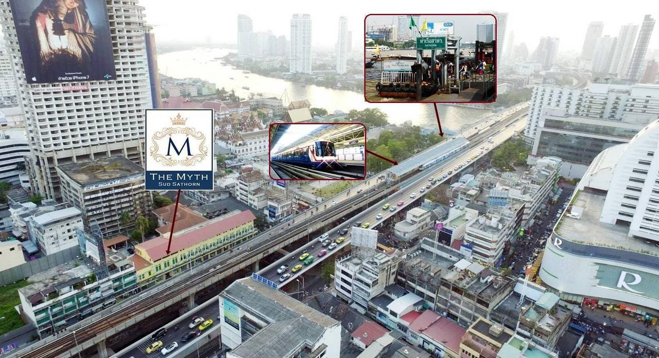 Bed and Breakfast The Myth - Sud Sathorn Bangkok Zewnętrze zdjęcie